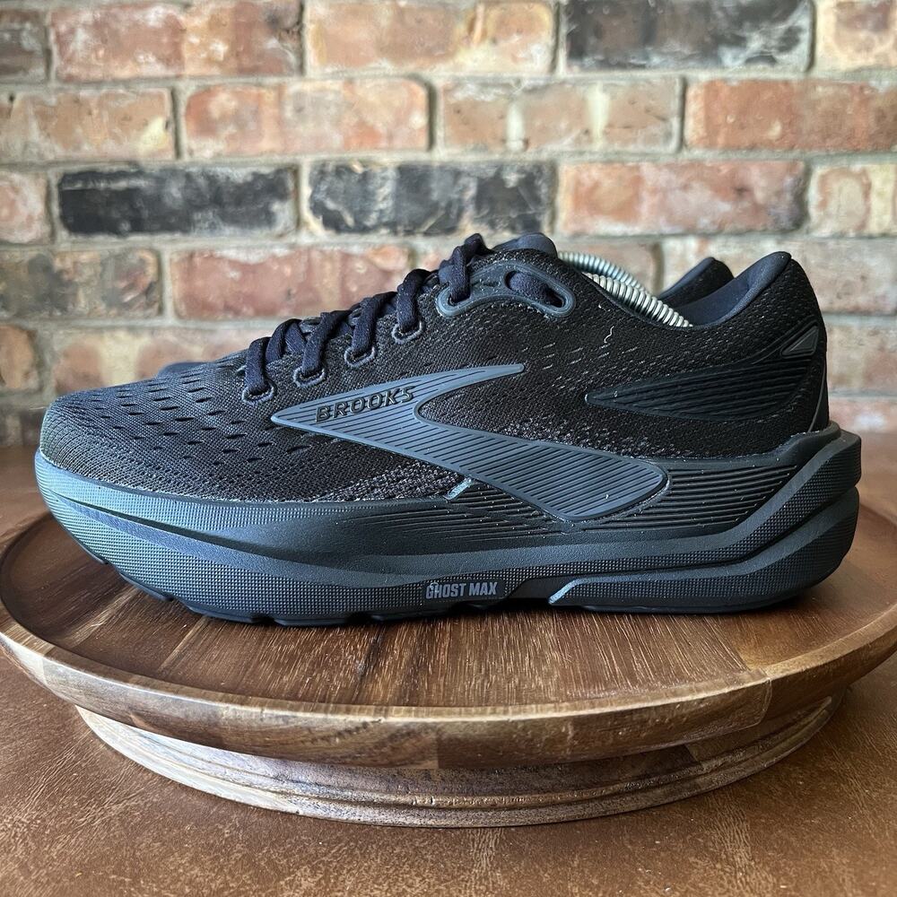 Brooks Ghost Max 3 Women 8.5 Max Cushion Black Running Sneaker Shoes - Picture 10 of 16